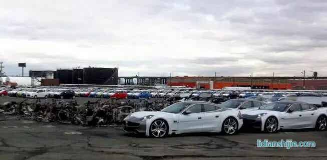 2012年，颶風(fēng)桑迪引起海水倒灌，停在海邊的Fisker Karma電動跑車被海水浸入后燒毀大半