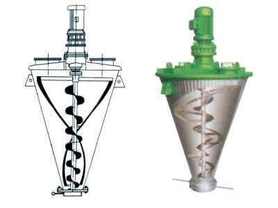 凱日機(jī)械 鋰電設(shè)備 凱日ZSH系列大開門螺帶式錐形混合機(jī)