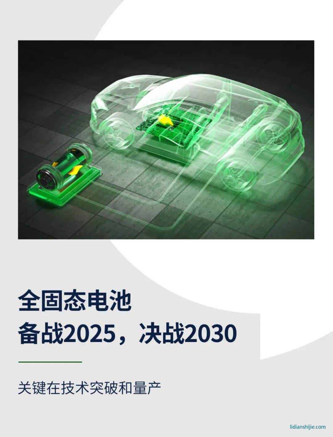 全固態(tài)電池：備戰(zhàn)2025，決戰(zhàn)2030