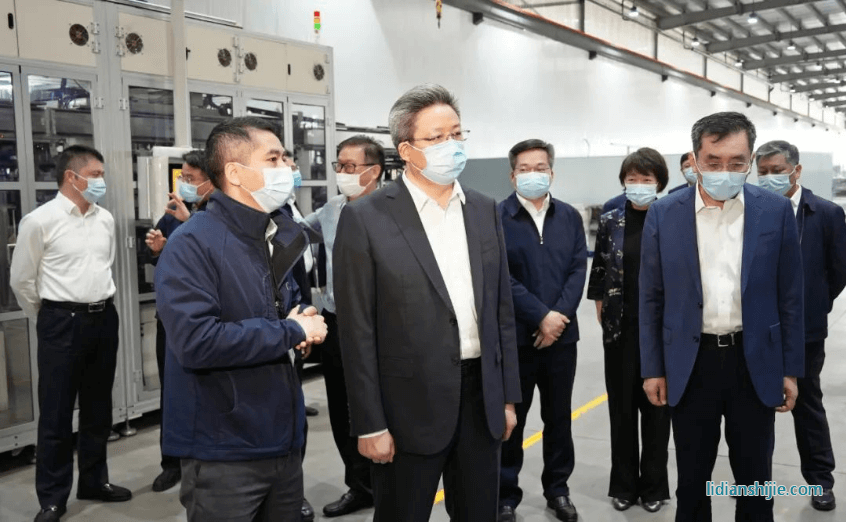 南通市市委副書記、市長吳新明一行蒞臨南通科瑞恩調研